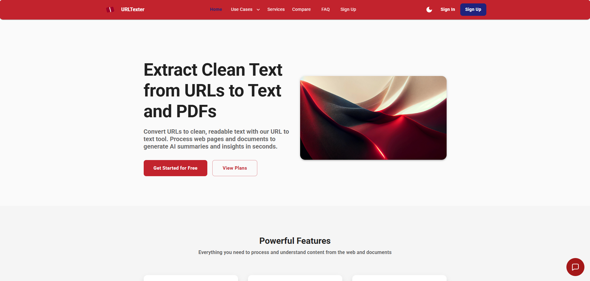 URLTexter Homepage - Professional SMS Marketing Platform